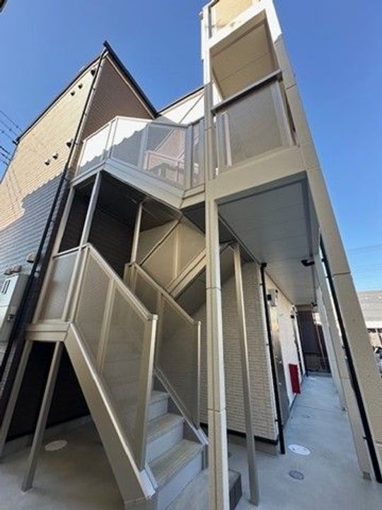 埼玉県越谷市北越谷3(アパート)の賃貸物件の地図