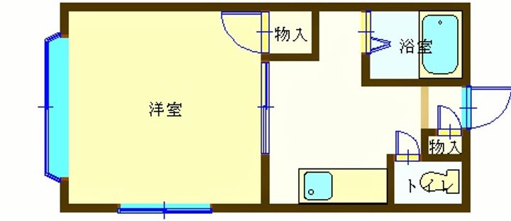 ハイツかおりの間取り