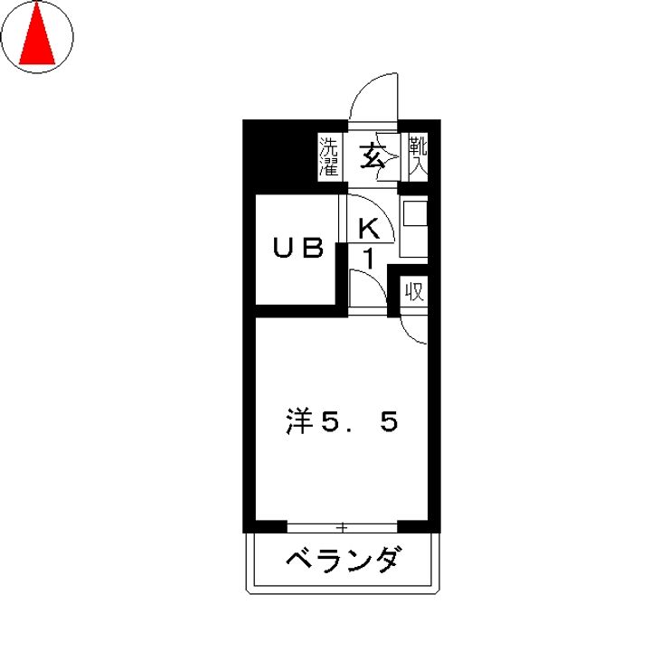 クリオ妙蓮寺参番館の間取り