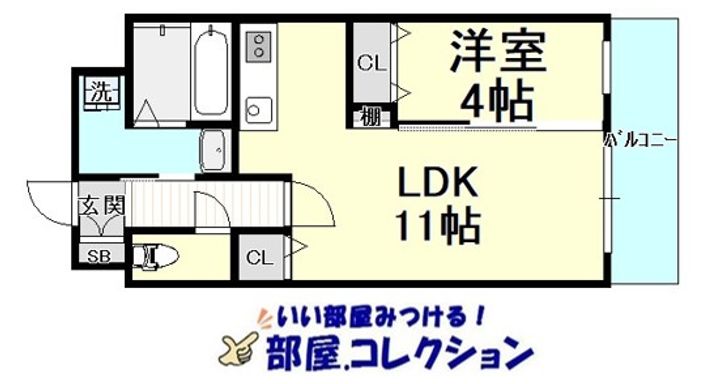 メゾン・ド・ソレイユの間取り
