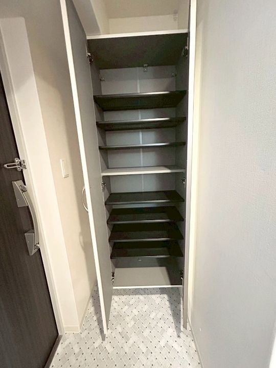 大阪府大阪市住吉区清水丘2(マンション)の賃貸物件の玄関