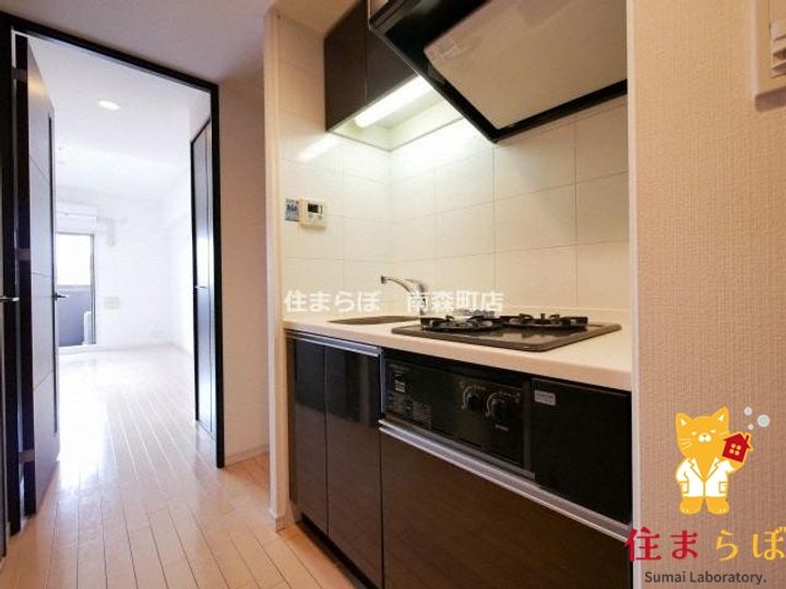 大阪府大阪市中央区松屋町住吉(マンション)の賃貸物件のキッチン