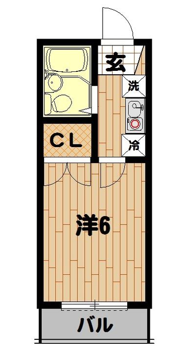 プレミエール綱島の間取り