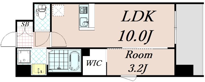 ソルテラス京都西院 STATION SIDEの間取り