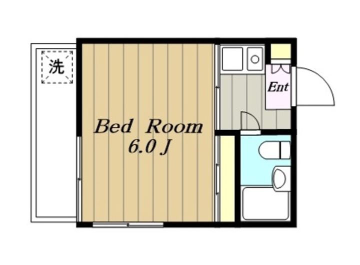 神奈川県相模原市中央区清新5(マンション)の賃貸物件の間取り