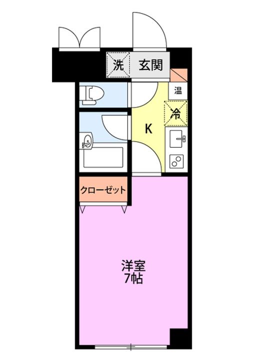 レジデンス米山の間取り