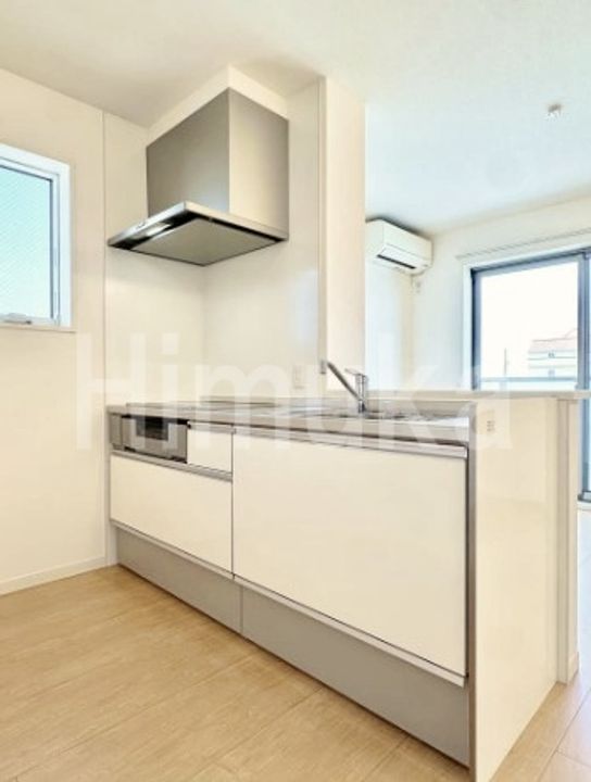 岡山県岡山市南区大福(マンション)の賃貸物件のキッチン