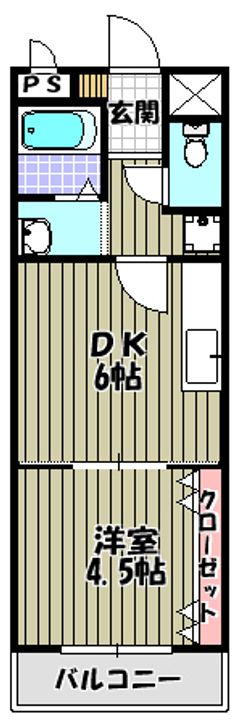 エスペラールミヤの間取り