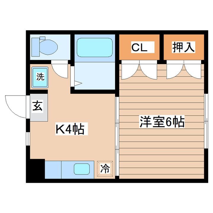 OKハイムの間取り