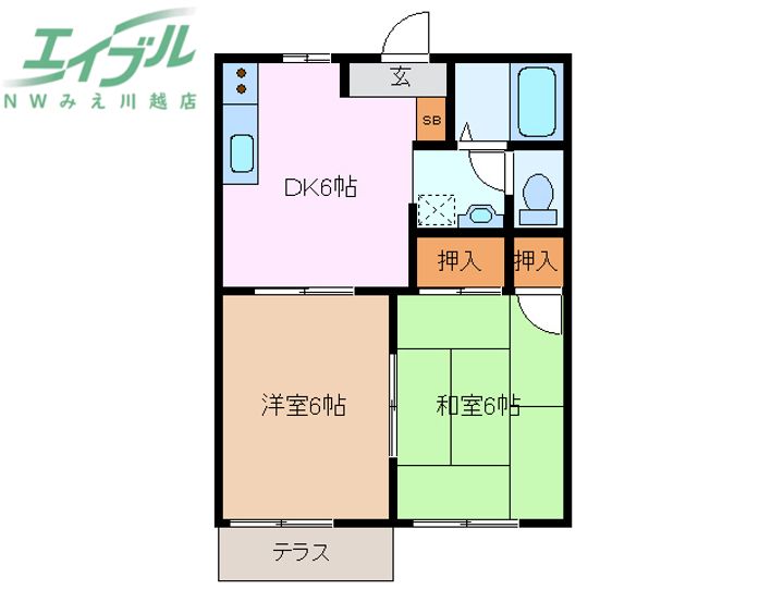 ラサンテ里中の間取り