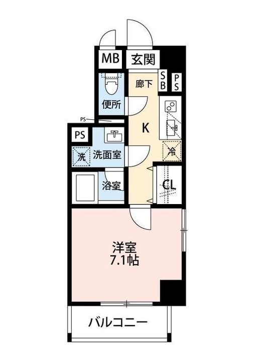 RISE西池袋の間取り