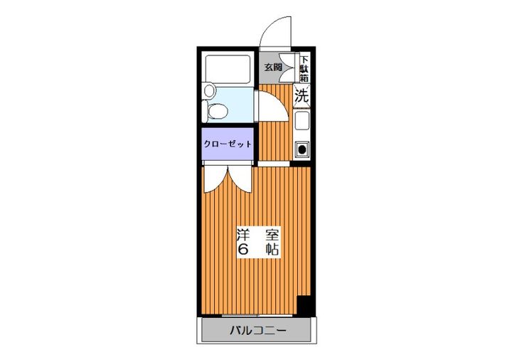 シャトー川島の間取り