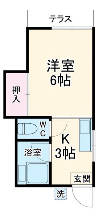メゾンドオゼキの間取り