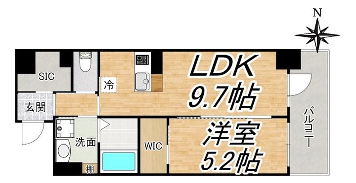 ファーストフィオーレ梅田イーストの間取り