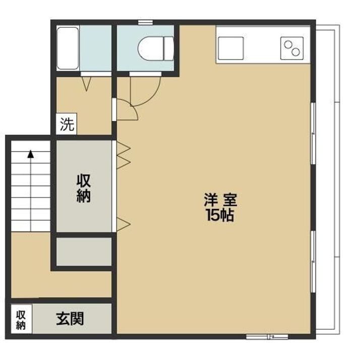東京都墨田区京島2(一戸建)の賃貸物件の間取り