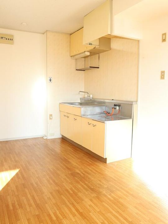 岡山県岡山市南区浜野2(アパート)の賃貸物件のキッチン