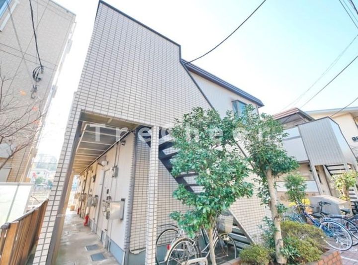 神奈川県川崎市多摩区枡形4(アパート)の賃貸物件の地図