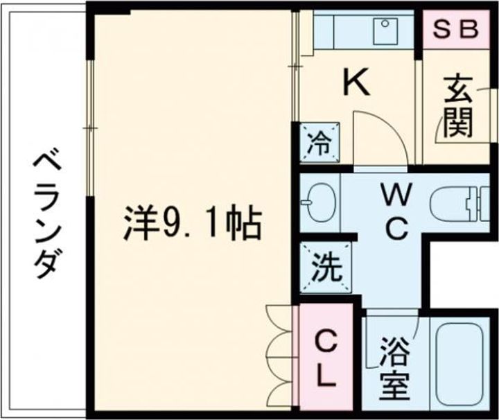 Nasicフローラコート世田谷の間取り