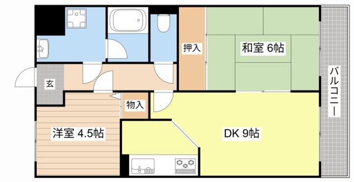 パディ・アイ・マンションの間取り