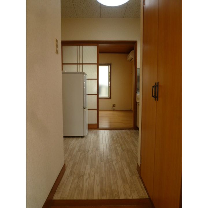 コーポ楓の玄関