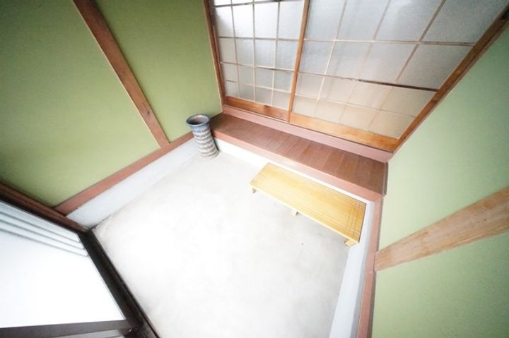 山口県下関市筋ケ浜町(一戸建)の賃貸物件の玄関