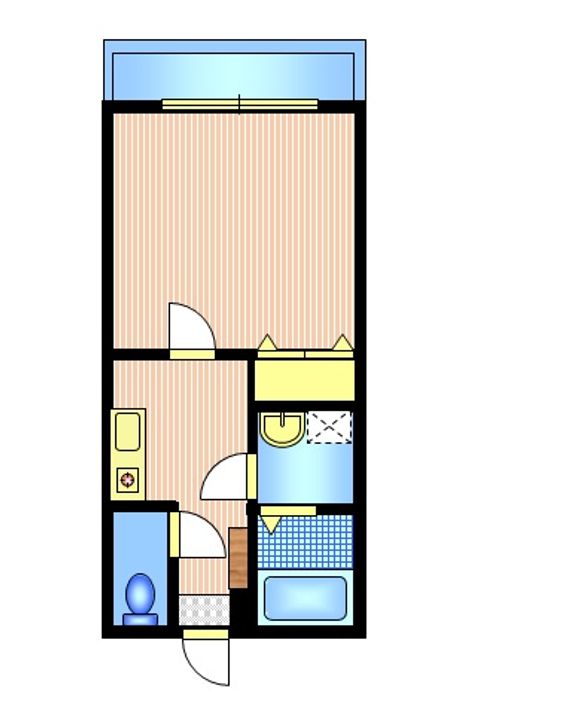 INA中央マンションの間取り