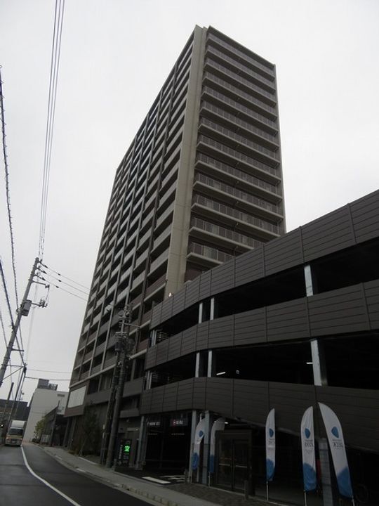 プレミスト徳山ザ・レジデンスの外観