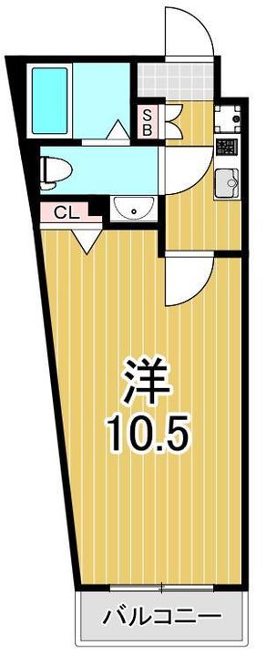 ベルシードα綾瀬の間取り