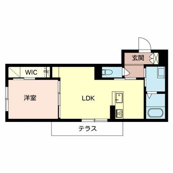 和歌山県和歌山市島崎町3(マンション)の賃貸物件の間取り