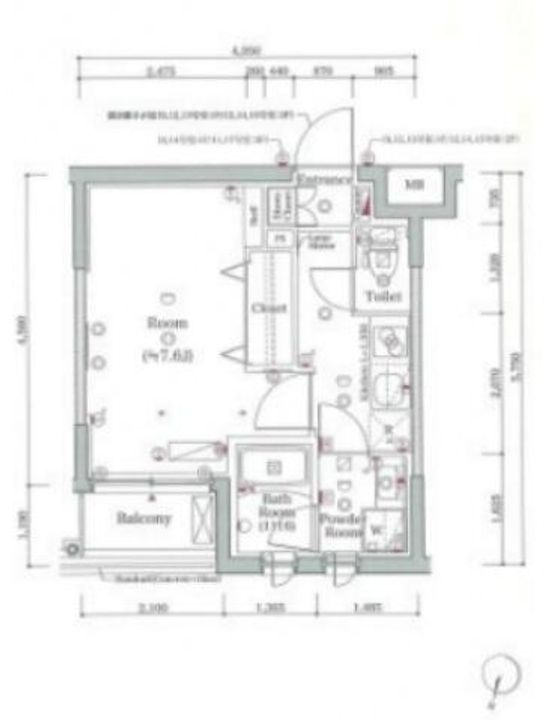 スカイコートグランメゾン御殿山の間取り
