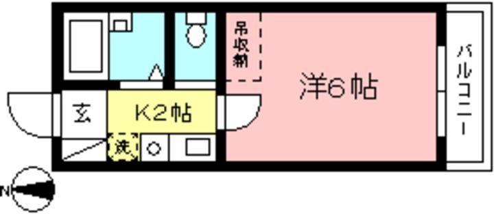 ドリームパレスの間取り
