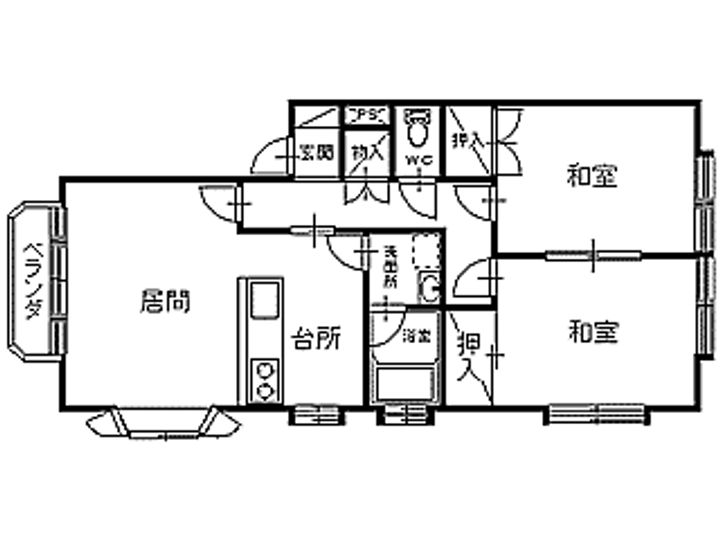 サンシャイン根城の間取り