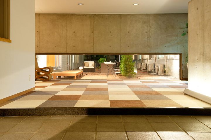 クランテラス久が原の玄関