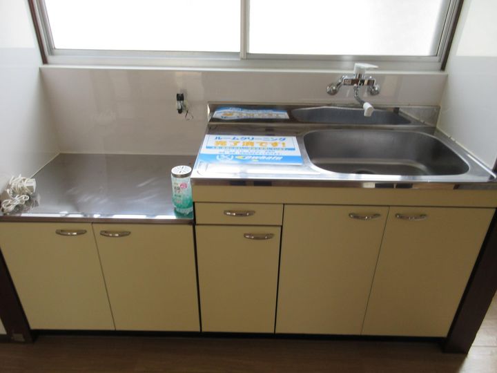 岡山県岡山市南区南輝3(一戸建)の賃貸物件のキッチン