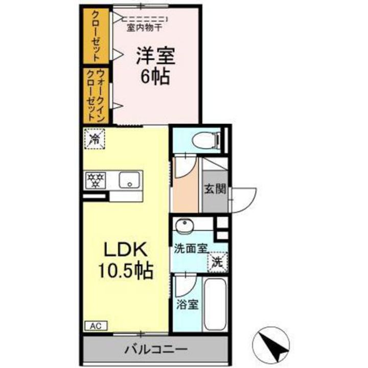 メゾン ルナールの間取り