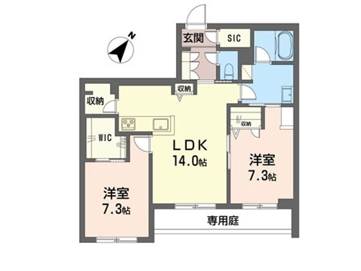 ライデン ヴォーネンの間取り