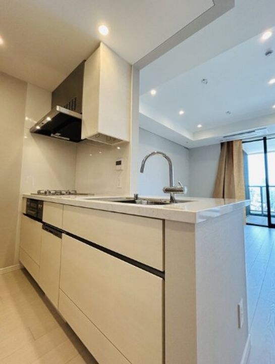 東京都港区麻布台1(マンション)の賃貸物件のキッチン