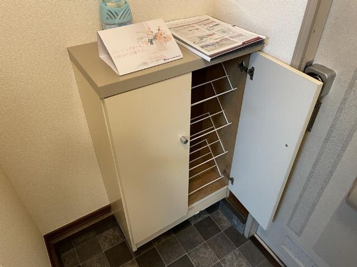 タウニイエードBの玄関