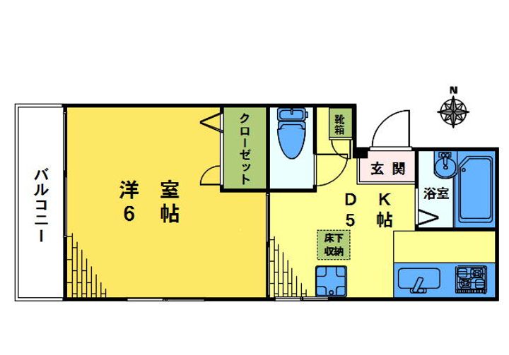 クレストの間取り