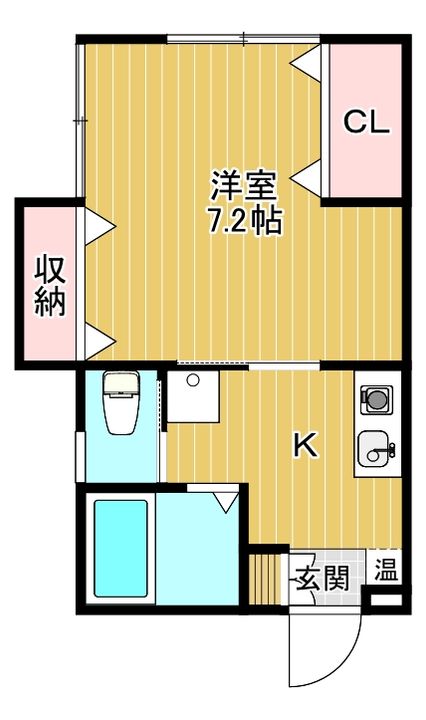 ハイツハウライトの間取り