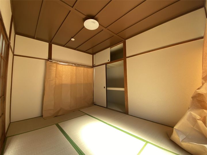奥秋アパート(仮称の居間