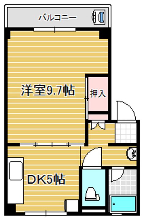 サンライズ銀杏の間取り