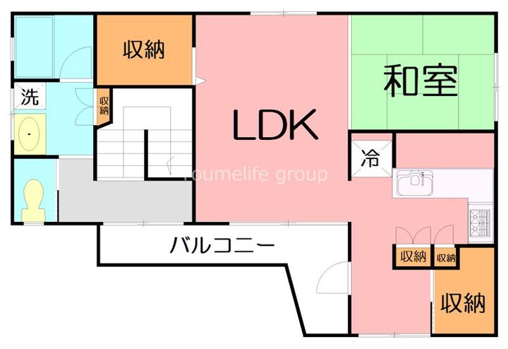 神奈川県藤沢市鵠沼石上2(一戸建)の賃貸物件の間取り