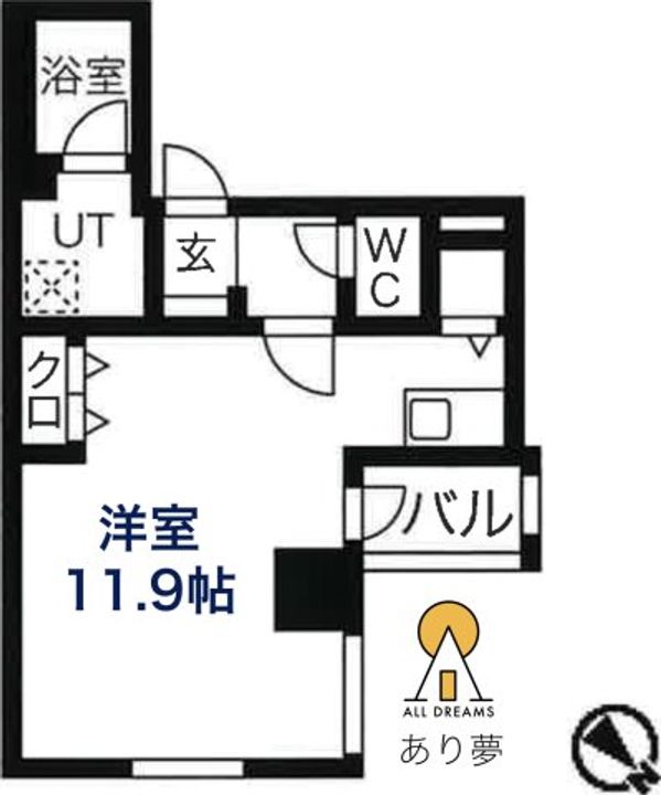 スパシエルクス横浜の間取り