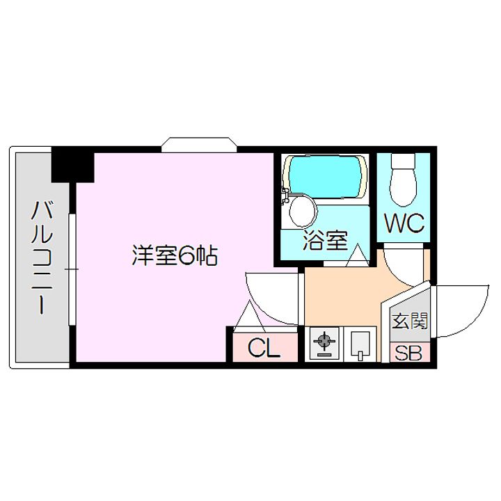 エクセレント上新8の間取り