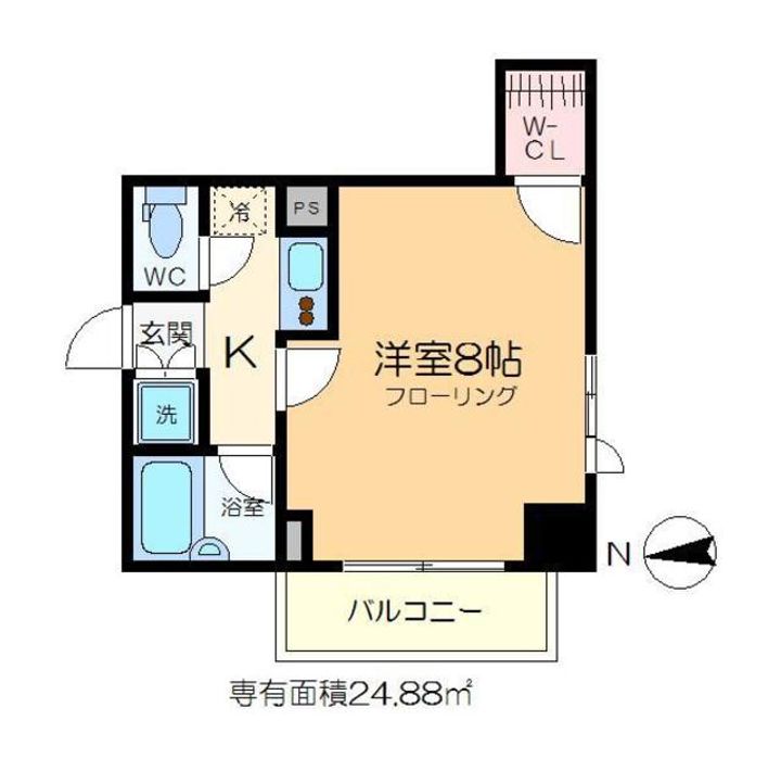 ルーブル清澄白河弐番館の間取り
