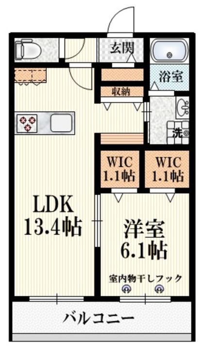 コモンテラス・サウスの間取り