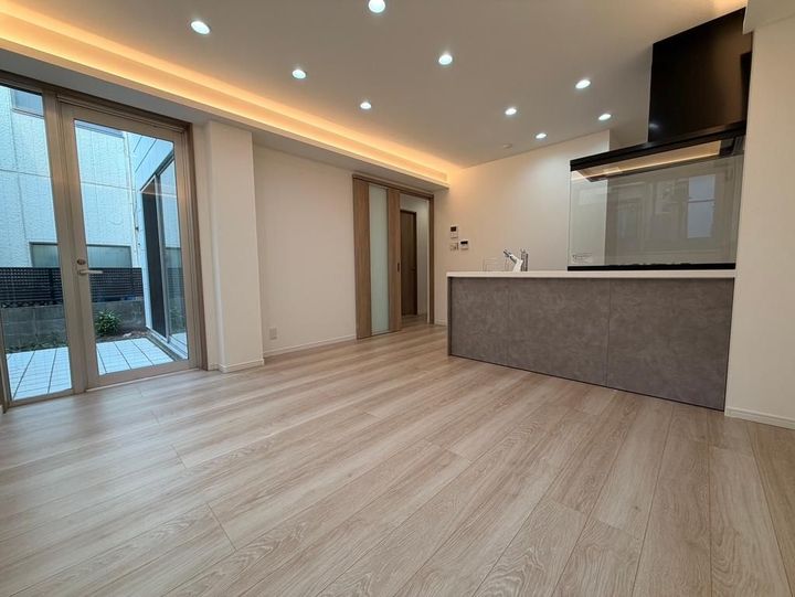 東京都品川区荏原5(マンション)の賃貸物件の居間