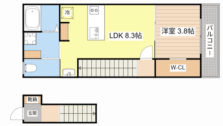 レガートの間取り