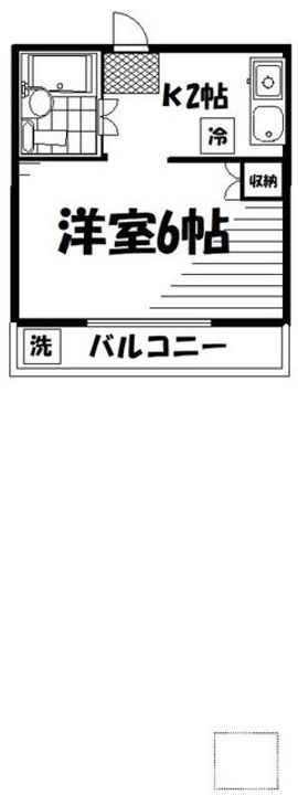 神尾ハイツの間取り